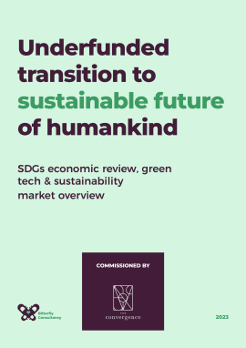 Underfunded Transition to Sustainable Future of Mankind